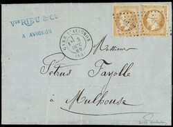 2565020: France Empire Dentelé 1862