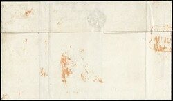 1840 - Great Britain: black 1d 'Penny Black', pos.B-H, canceled red ...