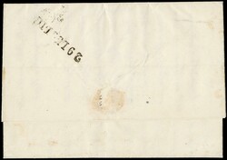 1856 - 1/2 b grigio azzurro, tre esemplari piu' un 1/2 b grigio ...