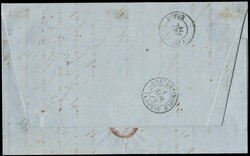 1870 - Large Hermes Heads, letter from 'IBRAILA VALACHIE 27.OCT.70', ...