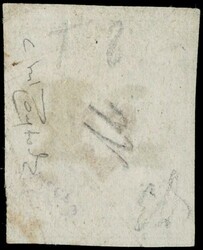 1850 - 'POSTE LOCALE' red and black 2 1/2rp, with framed cross, ...