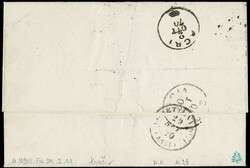 1870 - 20c solferino cancelled with the mute lozenge of Italian ...