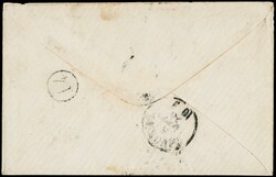 1870 - 20c ruby cancelled with mute lozenge of Italian supply from ...