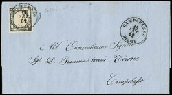 1858/63 - NAPOLI: advanced collection of stamps, new, used, on piece ...