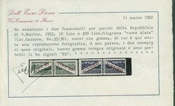 1943/82 - SAN MARINO: nearly complete collection of unused stamps of ...