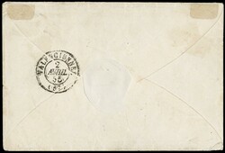 1855 - France, Napoleon 3rd 20c blue (Yvert 14), cancelled with ...