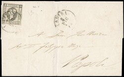 1863 - 15c slate grey, forgery produced to defraud the post of ...