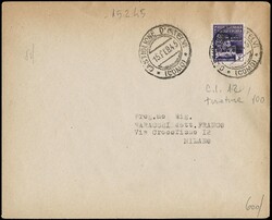 1945 - Castiglione d’Intelvi: group of six covers franked with ...