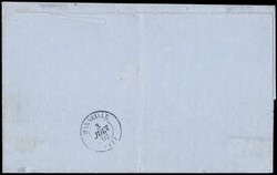 1861 - 10 gr orange-yellow, contemporary imitation of the 2nd type, ...