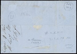 1871 - Large Hermes Heads, 2 lepta brown-bistre, Paris printing; 10 ...
