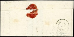 1859 - 1/2b straw yellow, horizontal pair, and 3b dark green from ...
