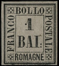 1859 - 1b grey, mint (Sassone 2a - Euro 2,000)