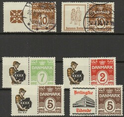 2355: Dinamarca - Se-tenant prints