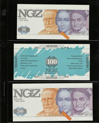 110.700: internationale Testbanknoten