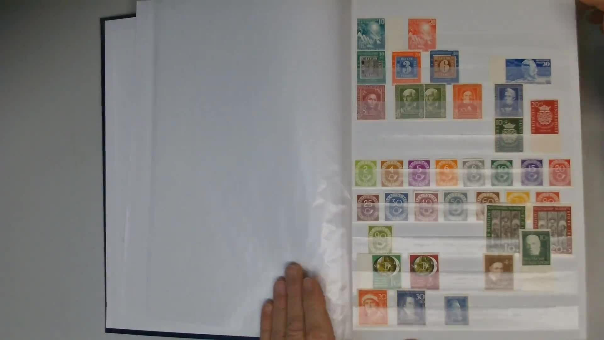 Slg. 1949/1998 meist sauber postfrisch inkl. dem POSTHORNSATZ in ...