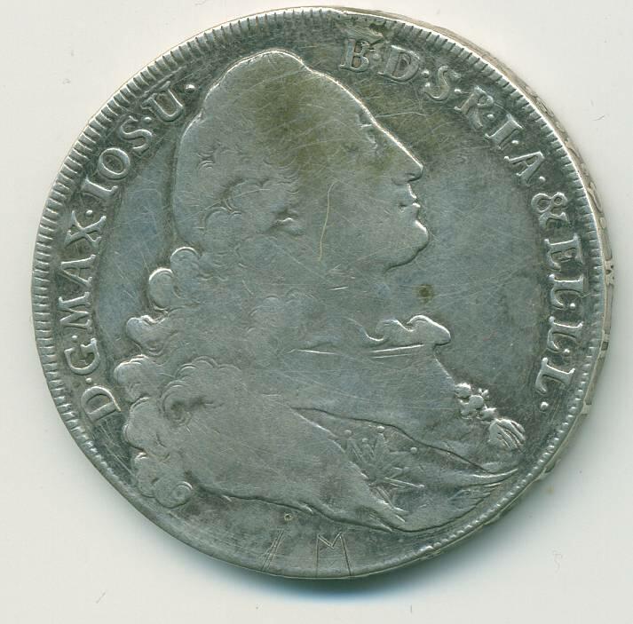 AUGSBURG: Madonnentaler Maximilian III. Joseph, SILBER, ...