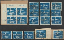 Wintersportmeisterschaften 1950, 18x Satz kpl. sauber gestempelt (396 ...