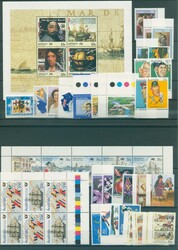 Umfangreiches Lot meist moderner postfrischer Ausgaben auf 7 ...