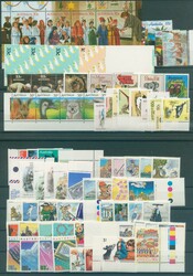Umfangreiches Lot meist moderner postfrischer Ausgaben auf 7 ...