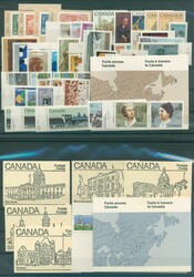 Sammlung postfrischer Ausgaben auf 7 vollen Steckkarten, völlig ...