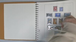 Teilslg. 1960/1987 in 2 Lindner Vordruckalben, teils gestempelt, ...