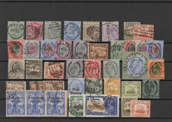 Kleines Lot meist alter AUsgaben auf einer Steckkarte, ...