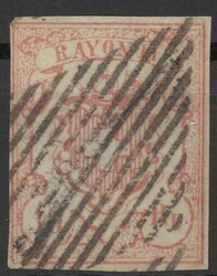 15Rp. Rayon III 1852, farbfrisch, nahezu vollrandig, sauber ...