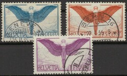 Flugpost 1924, Satz kpl. sauber gestempelt (150,-)