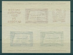 Tag der Vereinten Nationen 1955, Blockausgabe sauber postfrisch (130 ...
