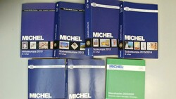 MICHEL: Kataloge Europa Band 1-6 aus 2013/2014 und Band 10 ...