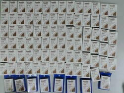 HAWID: Posten HAWID Zuschnitte 6029 (43x26mm) SCHWARZ, insgesamt 90 ...