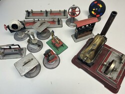 DAMPFMASCHINE: Blechspielzeug-Dampmaschiene inkl. Zubehör in einem ...