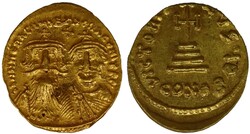 Constantinopel (Byzantium) [z.j. (610-641)]. AU. Solidus. Heraclius. ...