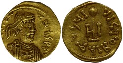 Constantinopel (Byzantium) [z.j. (668-685)]. AU. Semissis. ...