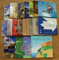 Slowakije Euro's [2009-2025]. Doos met 21 jaarsets BU en alle ...