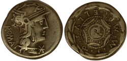 Antiek Romeins Republiek. M. Caecilius Mettelus [125-110 BC]. AR. ...