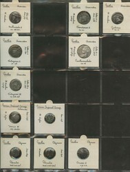 Antiek Parthen. [123 BC-75 AD]. Verzameling Drachmen (9) en Siglos ...