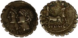 Antiek Romeins Republiek. C. Sulpicius C.F. [103-102 BC]. AR. ...