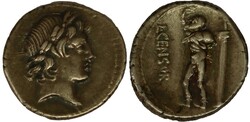 Antiek Romeins Republiek. L. Censorinus [82-81 BC]. AR. Denarius. Vz. ...
