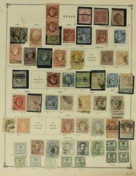 7260: Sammlungen und Posten Spanische Kolonien
