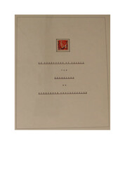 NEDERLAND EN O.R. Verz. opdrukken op zegels gebr./ongebruikt op ...