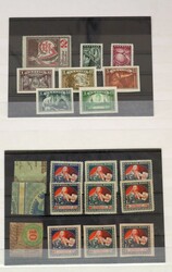 BALTISCHE STATEN. Diverse in dik insteekboek