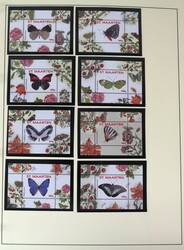 Sint Maarten [2010-2022]. Postfrisse verz. op blanco bladen incl. ...