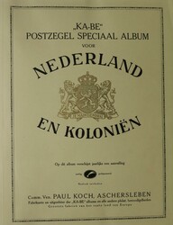 NEDERLAND EN NED. INDIË. Verz. vanaf 1852 vnl. gebruikt in Ka-Be ...