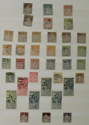 ZWITSERLAND EN LIECHTENSTEIN. Verz. vanaf klassiek in 2 insteekboeken ...