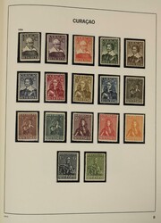 CURAÇAO/ANTILLEN [1873-1984]. Verz. met gebr./ongebruikt en later ...