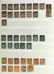 ZWITSERLAND. Vnl. gebruikte partij in 2 stockboeken, w.bij PAX serie ...