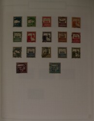 ISRAËL. Verz. op blanco bladen in 2 Importa albums tussen 1948 en ...