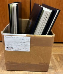 CURAÇAO/ANTILLEN EN ARUBA [1873-1992]. Verz. in 3 Davo albums vnl. ...