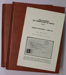 LITERATUUR. Encyclopédie des Timbres-Poste de France I (1849-1853) ...